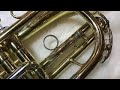 ESTE CORNET YAMAHA 2330 FICOU NOVO II #MilenarInstrumentos II Decapado Polido e Laqueado