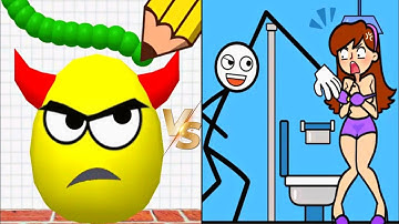 Draw To Smash vs Thief Puzzle: Draw Puzzle | Short Riddle | Satisfying ASMR Game