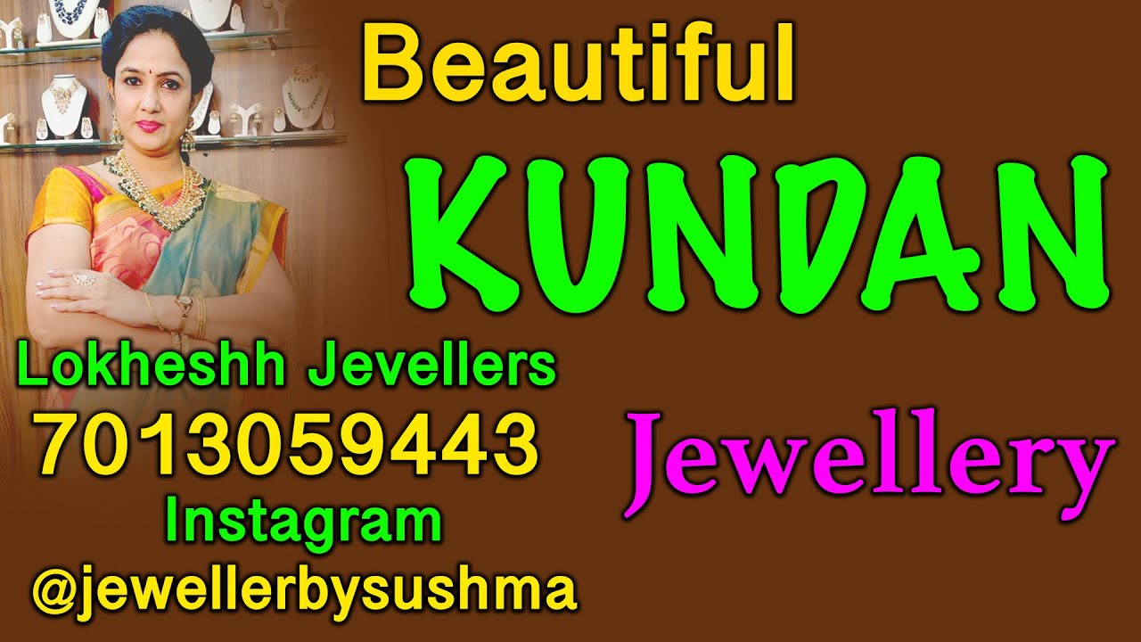 Beautiful designs of Kundan jewelry ||  Jawaharlal Nehru Designs ||  गुदी कुंदन जुवेलारी ||  Sri Nava