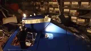 1/6 Scale Blade Runner Spinner strobe light test 2