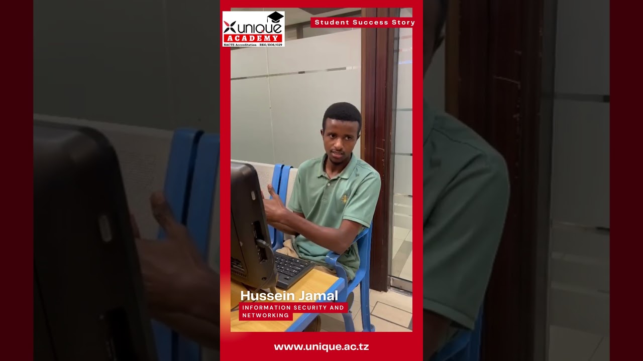 Unique Academy Student Testimony by Mr. Hussein Jamal 