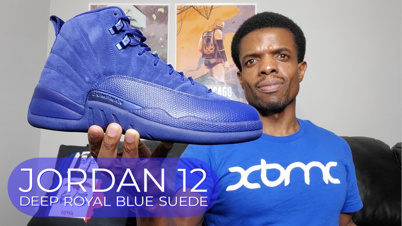 deep royal jordan 12