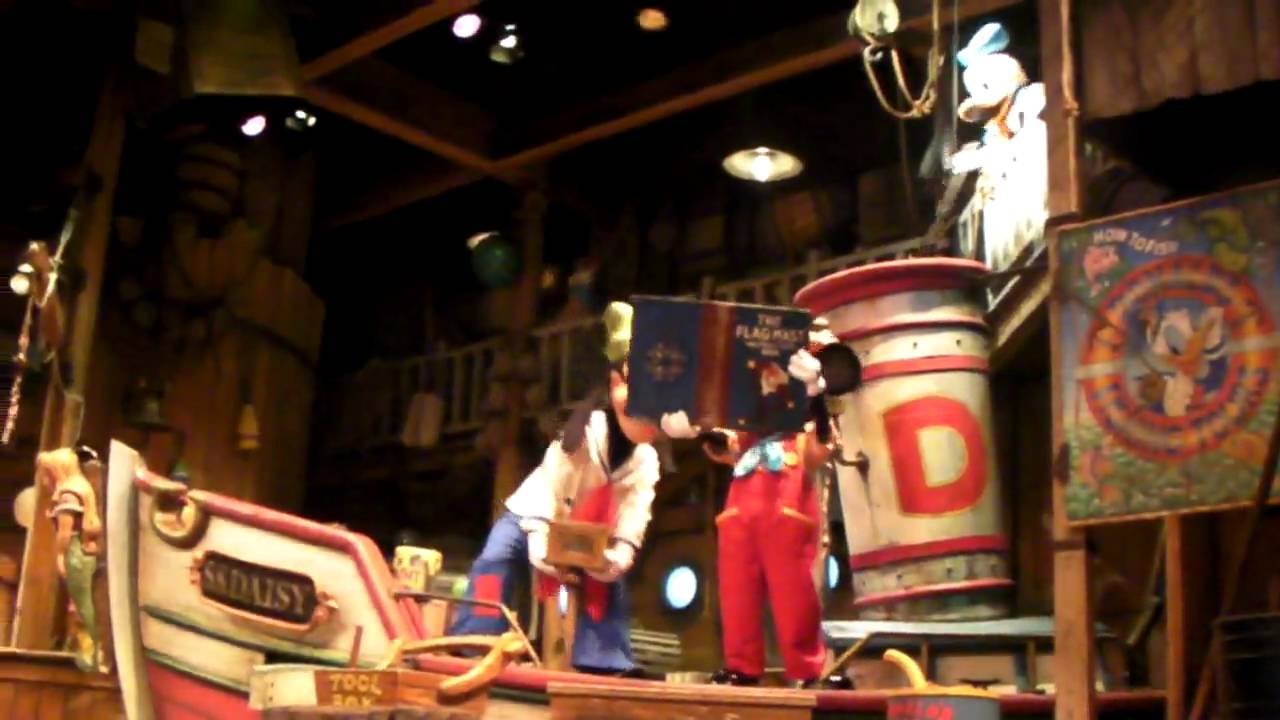 ドナルドのボートビルダー ミッキー グーフィー Youtube