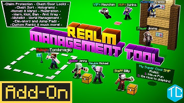 Realm Management Tool Add-On | Minecraft Marketplace | Showcase