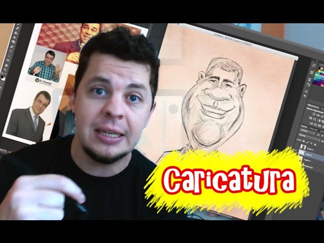 COMO DESENHAR CARICATURAS - DO ZERO À PINTURA DIGITAL - IVAN QUERINO