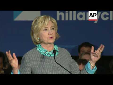 Clinton: Trump Using Prejudice and Paranoia