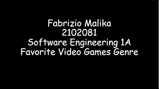 Individual VLOG - Fabrizio Malika - 2102081 - Software Engineering 1A