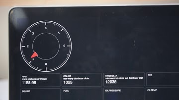 Arduino ECU Fancy dial gauge update