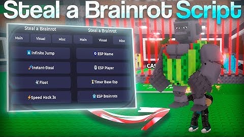 Steal a Brainrot SCRIPT Gui [AUTO STEAL, FLOAT, INSTANT STEAL, SPEED, FLY & MORE!] *NO KEY*