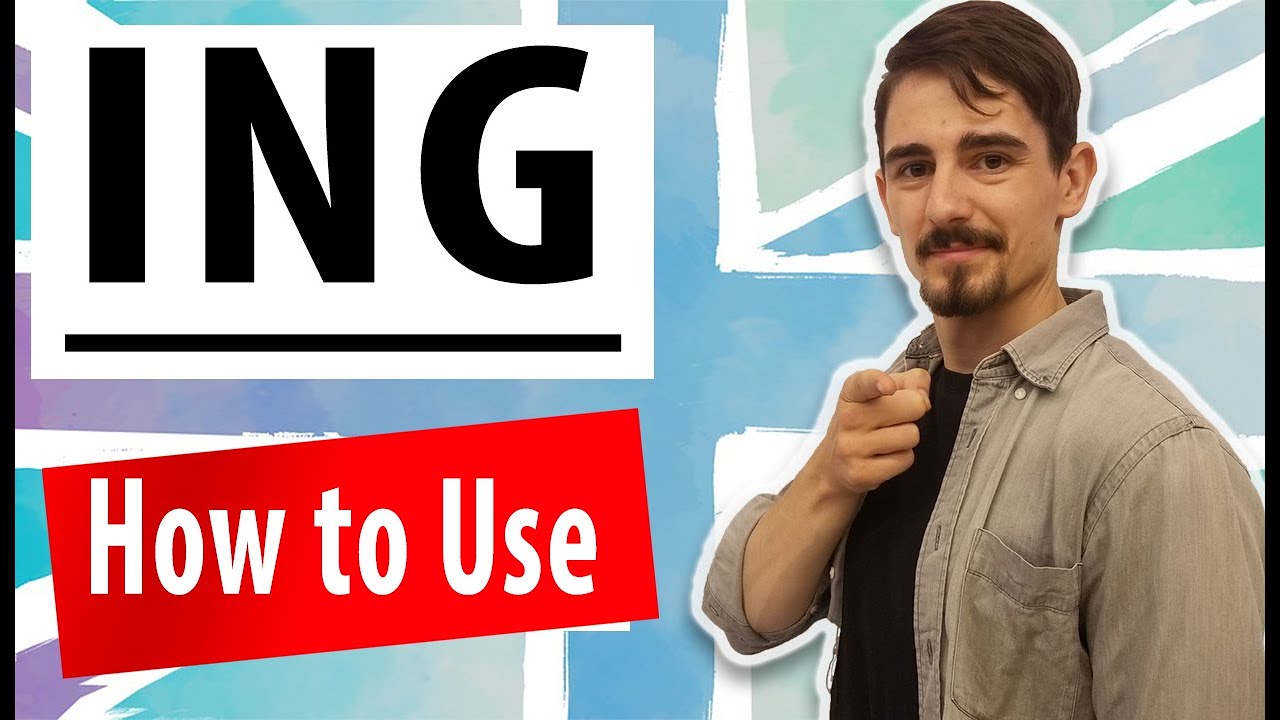 ING suffix - How to use, Cases of usage