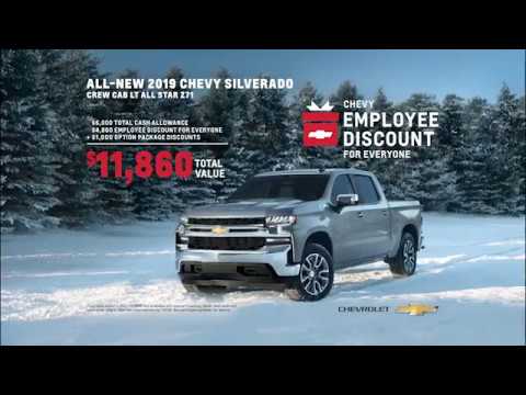 Chevy Employee Discount for Everyone at Apple Chevrolet - YouTube