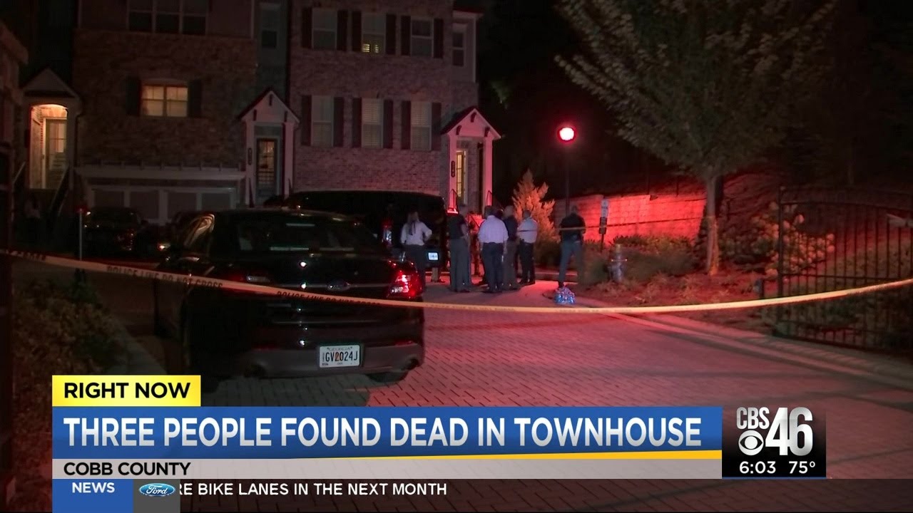 Three found dead in Cobb County townhouse - YouTube