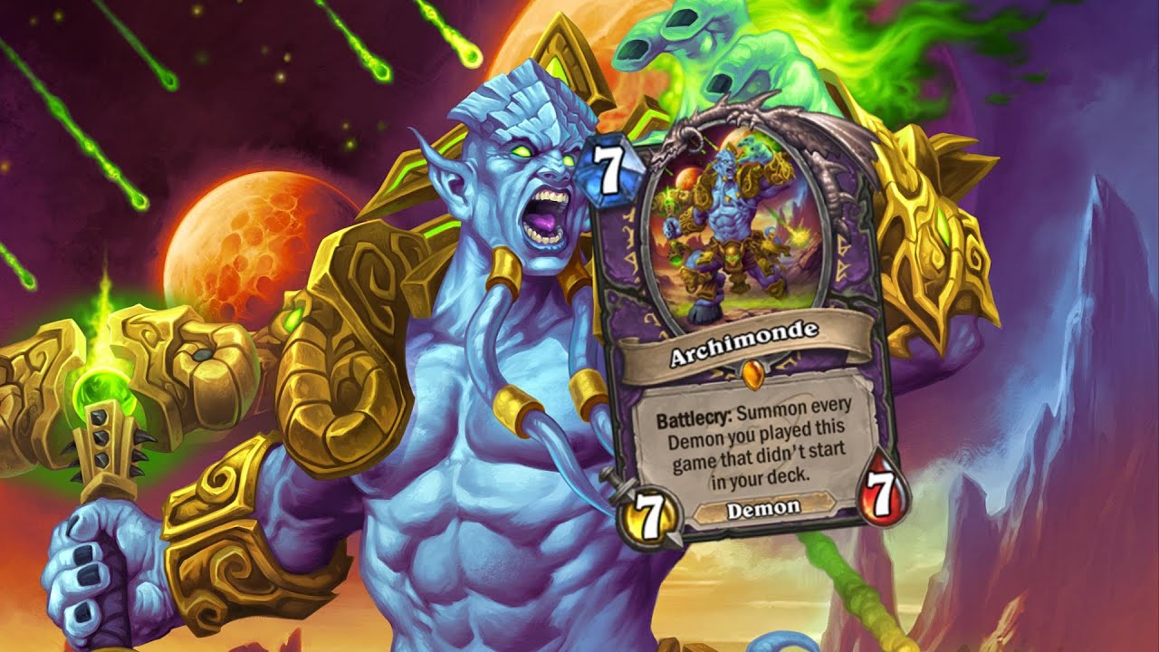 Archimonde Gameplay. Was Waiting 10 Years for This Card Worth it? - YouTube