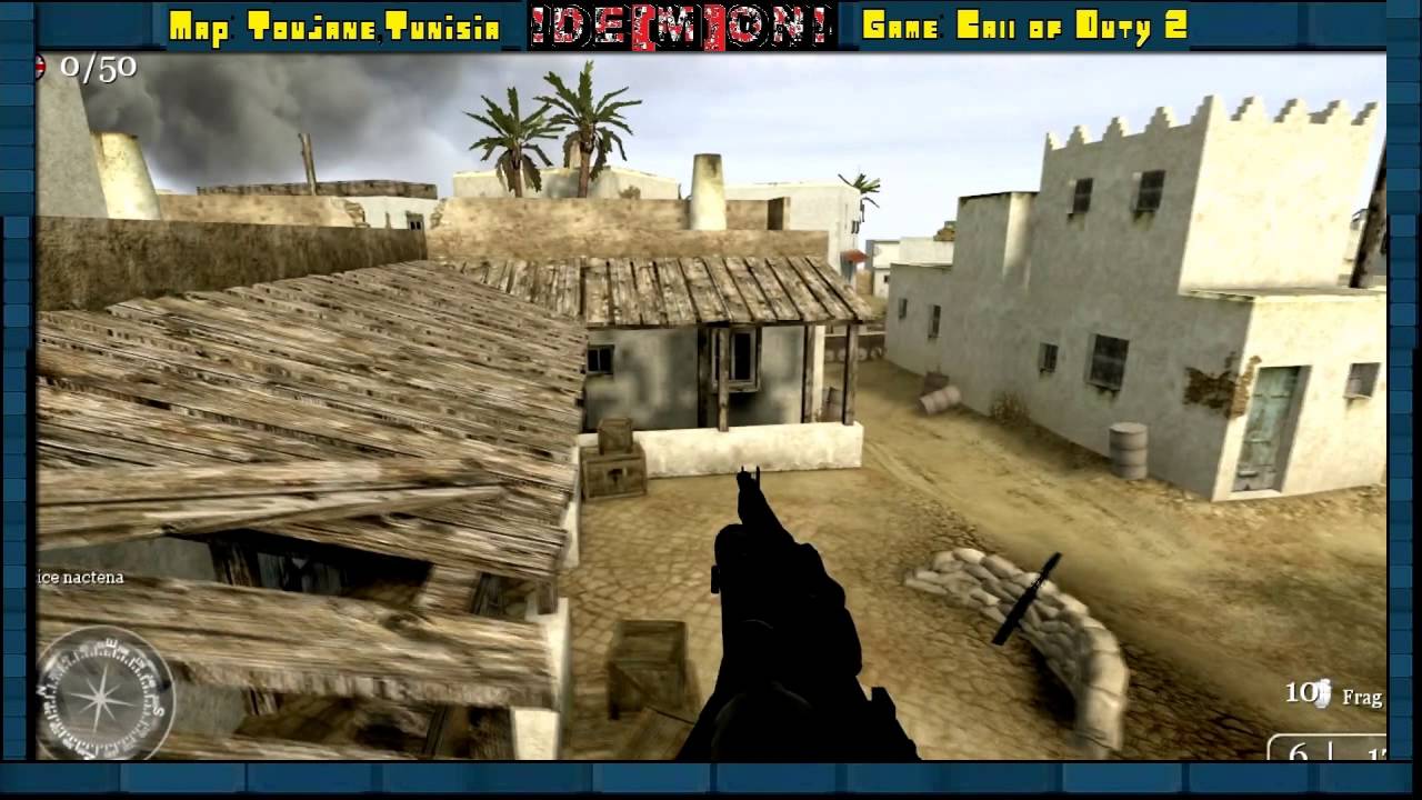 Call of Duty 2 Jumps: Classic map: Toujane,Tunisia   [HD]