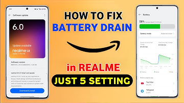 How to FIX Battery Drain in Realme Mobile : Enable 5 Settings for GT 6/6T,P1 Pro,11/12/13 Pro
