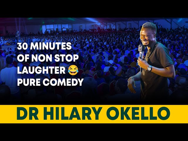 😂😂 YOU WILL LAUGH TO THE POINT OF TEARS 😂😂DR HILARY OKELLO DELIVERED A RIB-TICKLING PERFORMANCE 😂😂 class=