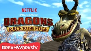 A New Dragon Revealed: The Armor Wing | DRAGONS: RACE TO THE EDGE