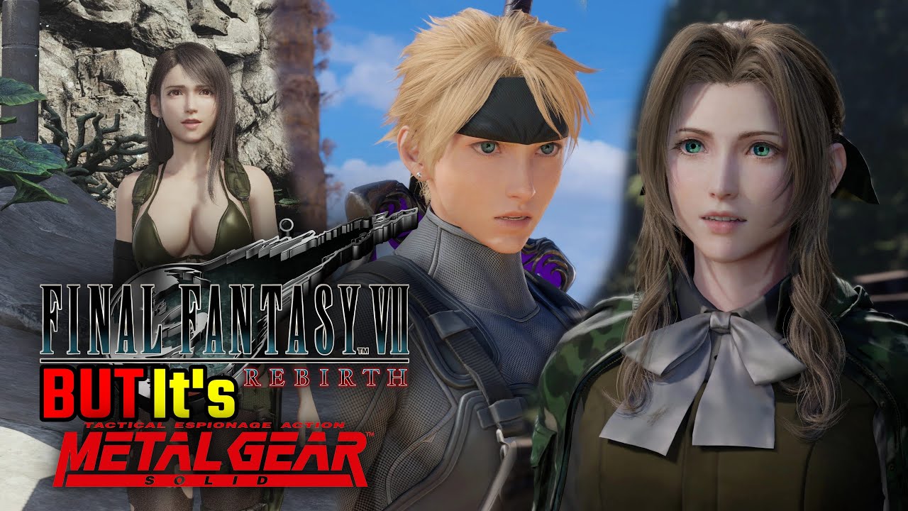 🔴Final Fantasy VII Rebirth but it's Metal Gear Solid | Jeffu 100% FF VII Rebirth [DAY 7]