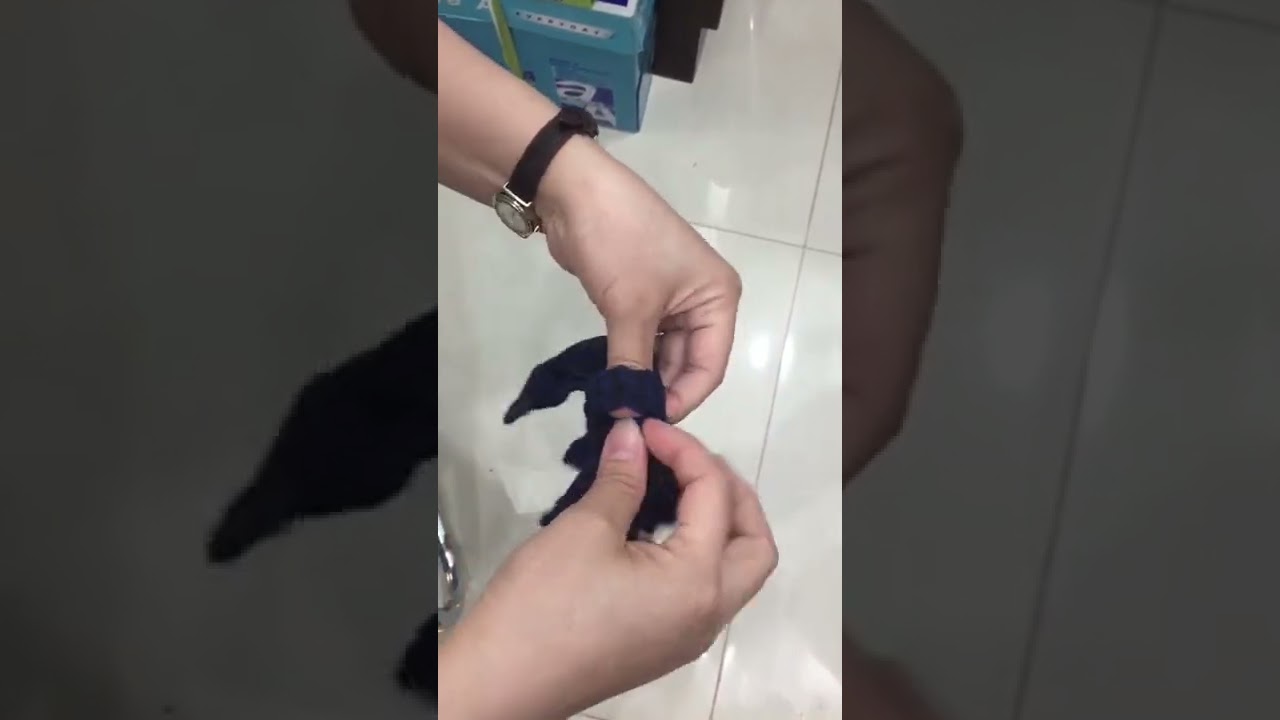 Hướng dẫn cách thắt nơ cho áo Naka - youtube