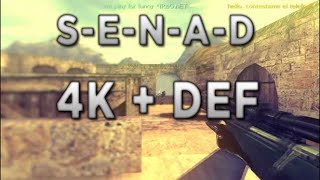 S-E-N-A-D 4k + DEF vs. KD-Gaming @ de_dust2 screenshot 4