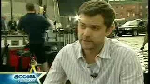 Josh behind the scenes  Fringe