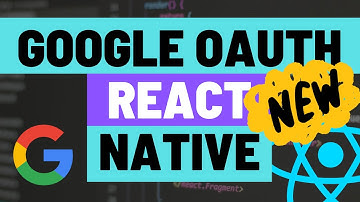 Expo Auth Session - Login with Google in React Native Apps includes Refreshing Tokens and Logout