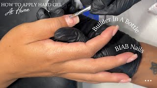 How To Apply BIAB Builder In A Bottle Gel Polish | BIAB Nails (UPDATE!!)