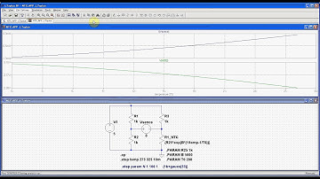 NTC Bridge Simulation using LTspice (Basic)