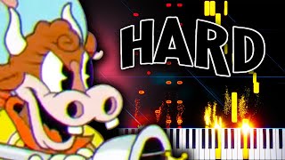 Video thumbnail of "High-Noon Hoopla (from Cuphead) - Piano Tutorial"