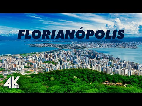 Florianópolis Brazil In 4k Ultra HD Drone Video