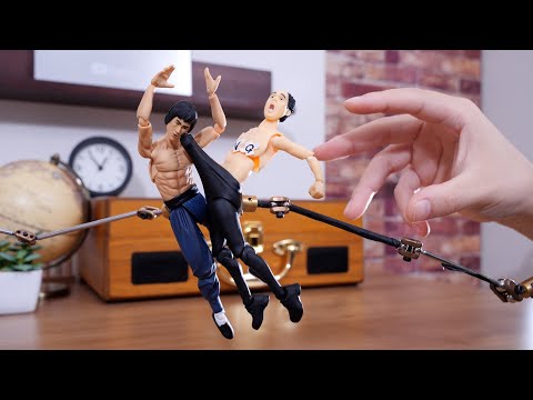 The Making : Bruce Lee and Egashira 2:50 Dancing to WADADA | Stop Motion | Kep1er