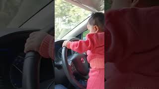 how to drive a car ? cutebaby driving shorts ytshorts