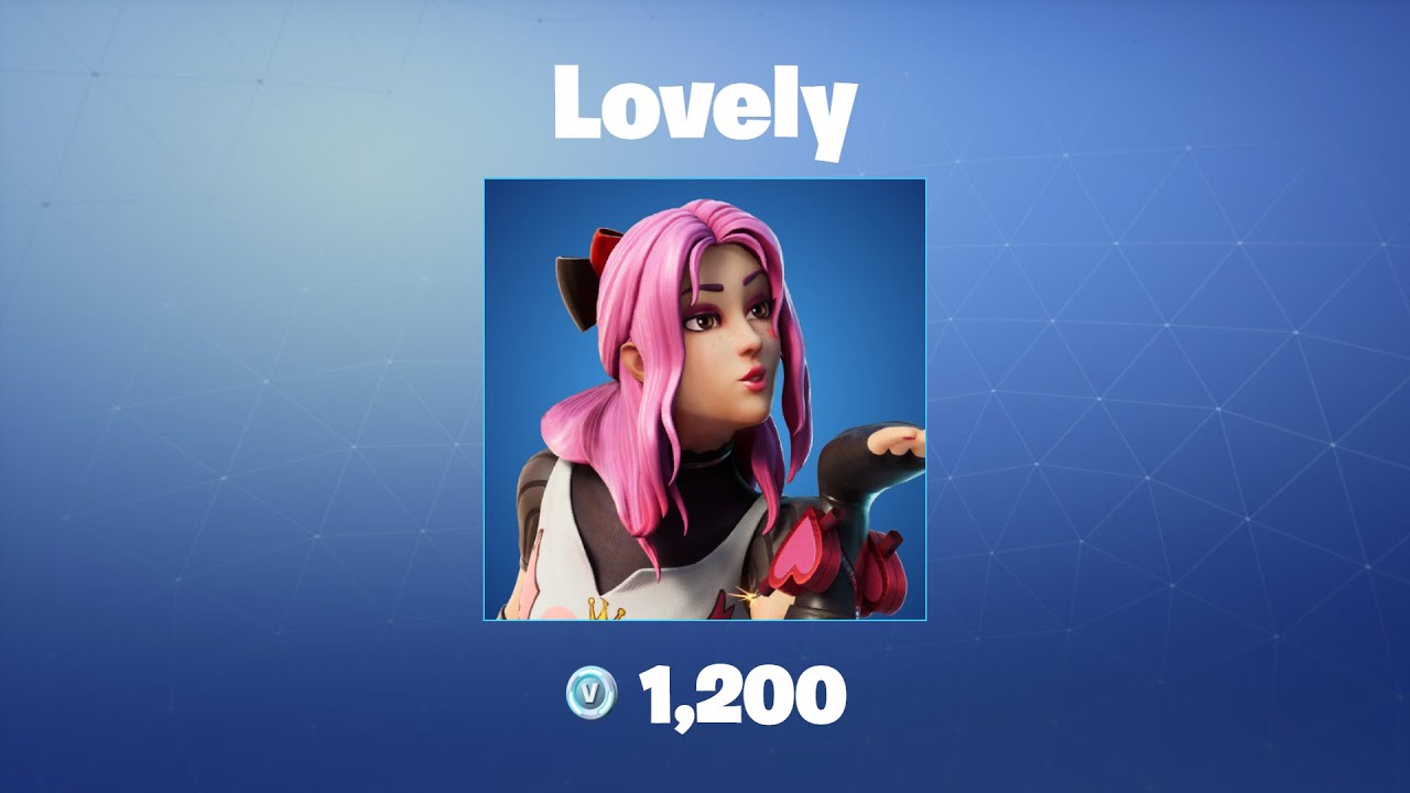 Lovely Fortnite Outfit/Skin YouTube