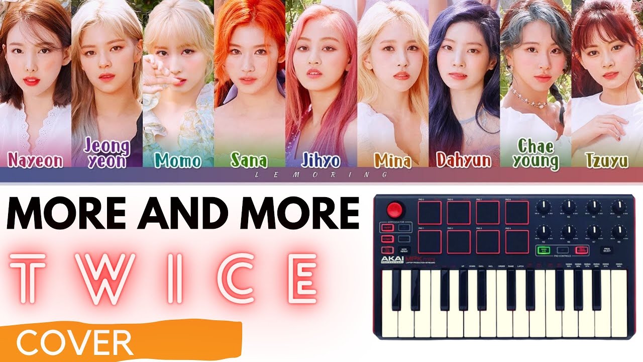 More and More Twice - Akai Mpk Mini Cover | Ashq | Allstarmusic