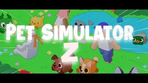 PET SIM Z IS BACK! (link in desc)