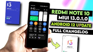 Redmi Note 10 MIUI 13.0.1.0 Android 12 New Update | Redmi Note 10 MIUI 13 Update