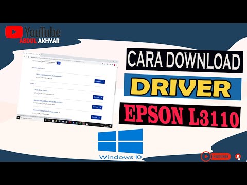 Cara Download Driver Epson L3110 Di Windows 10