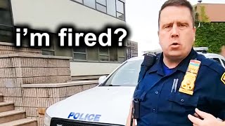 When Evil Cops Realize Their Careers Are Over
