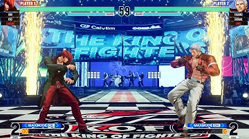 The King of Fighters XV - TEAM SACRED TREASURES VS TEAM OROCHI