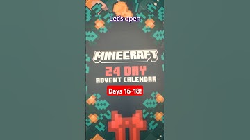 We finally got something good?! Minecraft Advent Calendar Days 16-18! #minecraft #adventcalendar