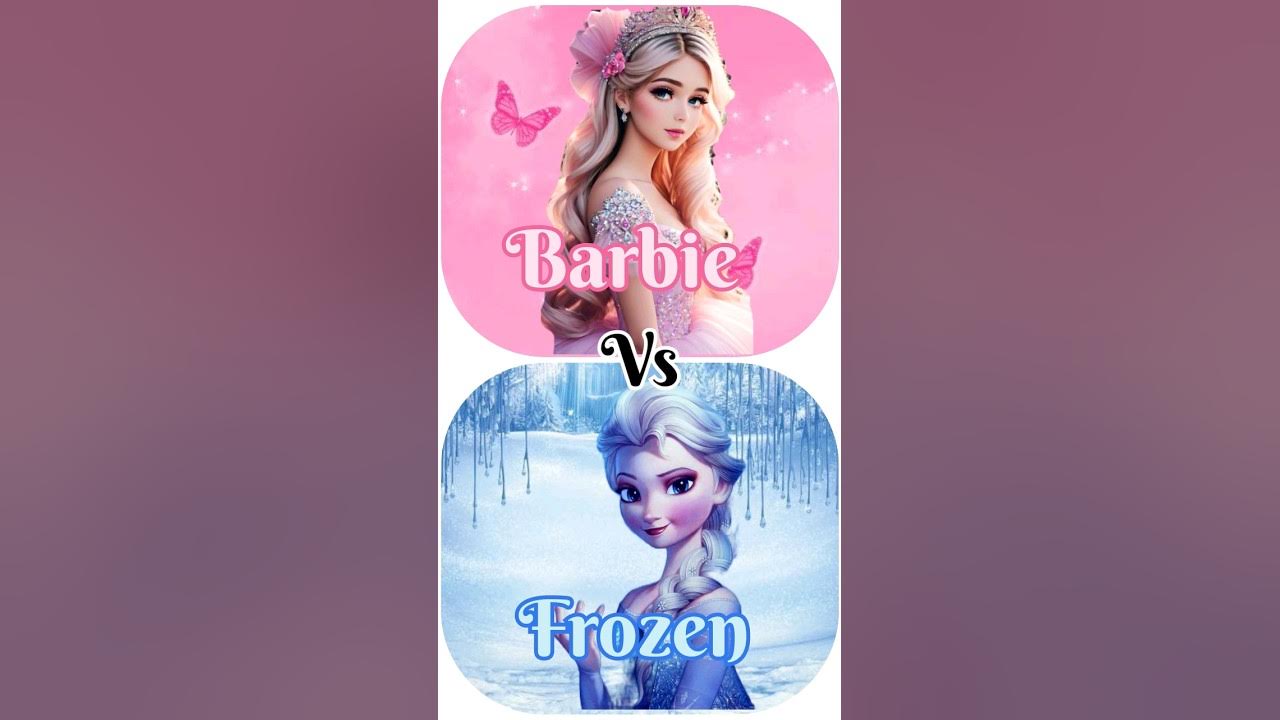 Barbie vs Frozen #barbievsfrozen #fy #viralvideo #voaprofyfadona