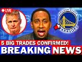 Just confirmed 5 big trades for the warriors changes needed in the gsw golden state warriors news