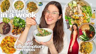 what I eat in a week - Anti-Inflammatory DIET🥑 | seeing a naturopath (vegan) by Julia Ayers 20,868 views 1 month ago 43 minutes
