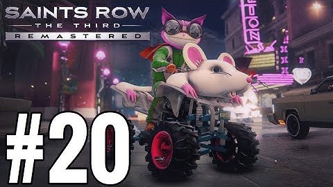 Saints Row The Third Remastered Gameplay Walkthrough Part 20 - GENKIBOWL!