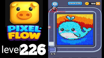 Pixel Flow level 226 Walkthrough Solution