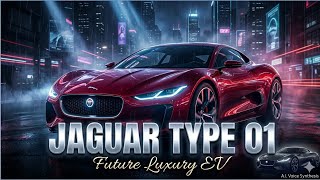 Jaguar Type 01 (2027) – Futuristic Luxury EV in Metallic Red | Full Exterior & Interior Reveal Jaguar Regency Red Paint Code