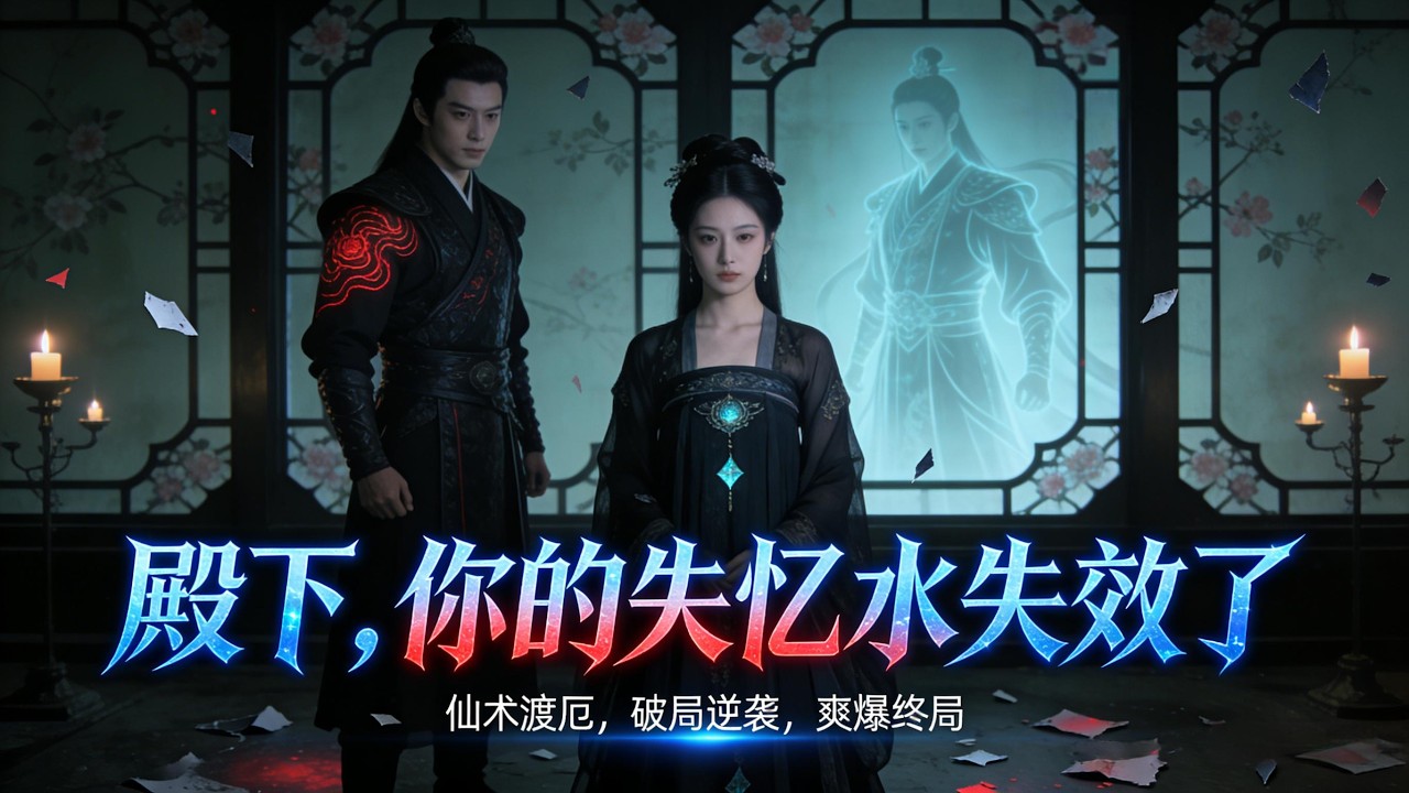 失憶水失傚那一刻，殿下眼神都變了！|《殿下，你的失憶水失傚了》#爽文 #小說#AI漫#小說漫#有聲小說#殿下 你的失憶水失傚了