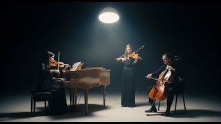 Beneath Night’s Quiet Veil Piano And Strings Flow – Gentle Coffee And Still Reading Moments