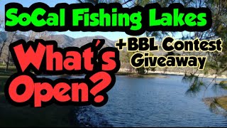 A video talking about the lakes that are open during covid19 pandemic.
not listed in video: rancho jurupa park lake (some riversi...