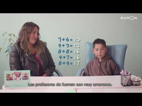 Testimonio Ignacio, Alumno Matemáticas Kumon